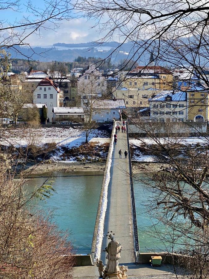 Ferienwohnung An Der Romantischen Salzachschleife Naehe Salzburg Laufen Kültér fotó